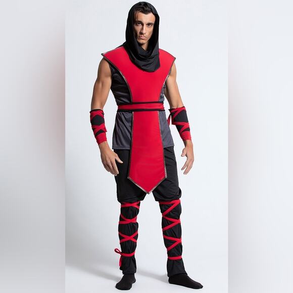 NEW Yandy Men's Lethal Assassin Costume Size XL - Picture 1 of 9